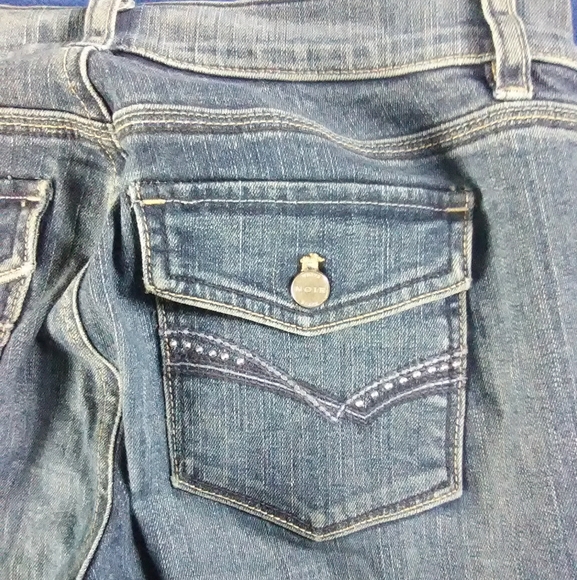 ⏳ Noir Slim Crop Jeans Size 4 - Picture 3 of 5